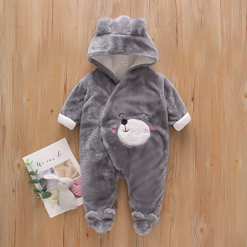 vêtements en coton en peluche pour bébé 0-2 ans