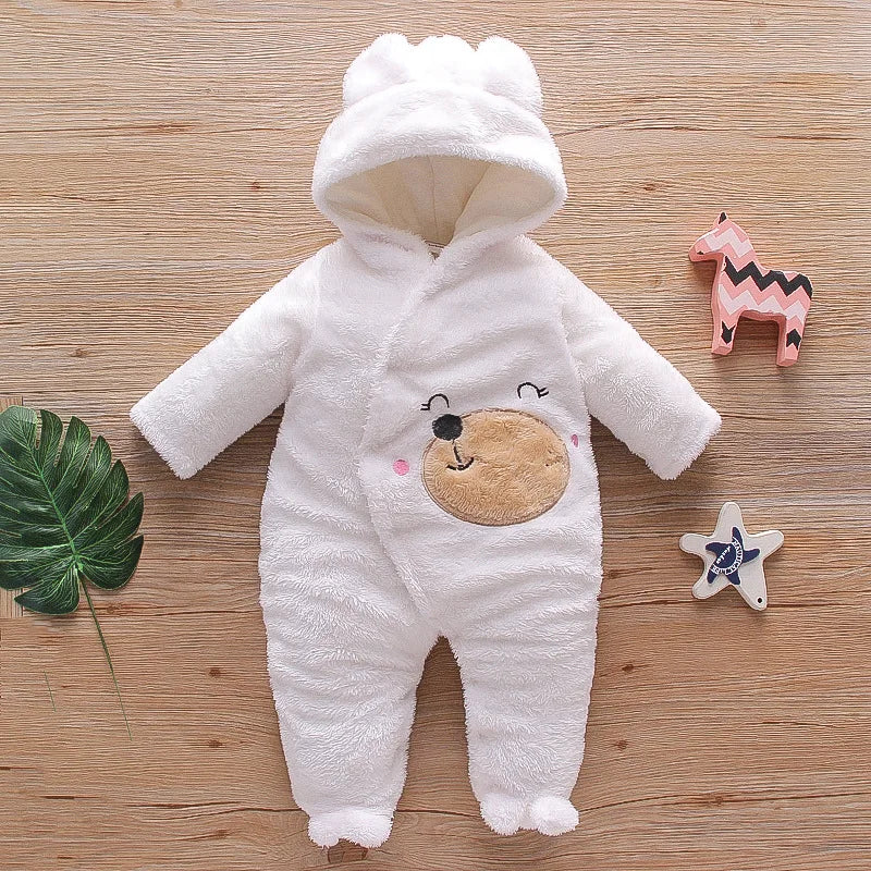 vêtements en coton en peluche pour bébé 0-2 ans