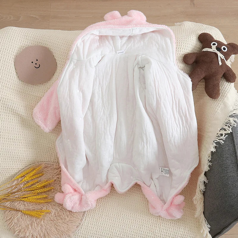 vêtements en coton en peluche pour bébé 0-2 ans