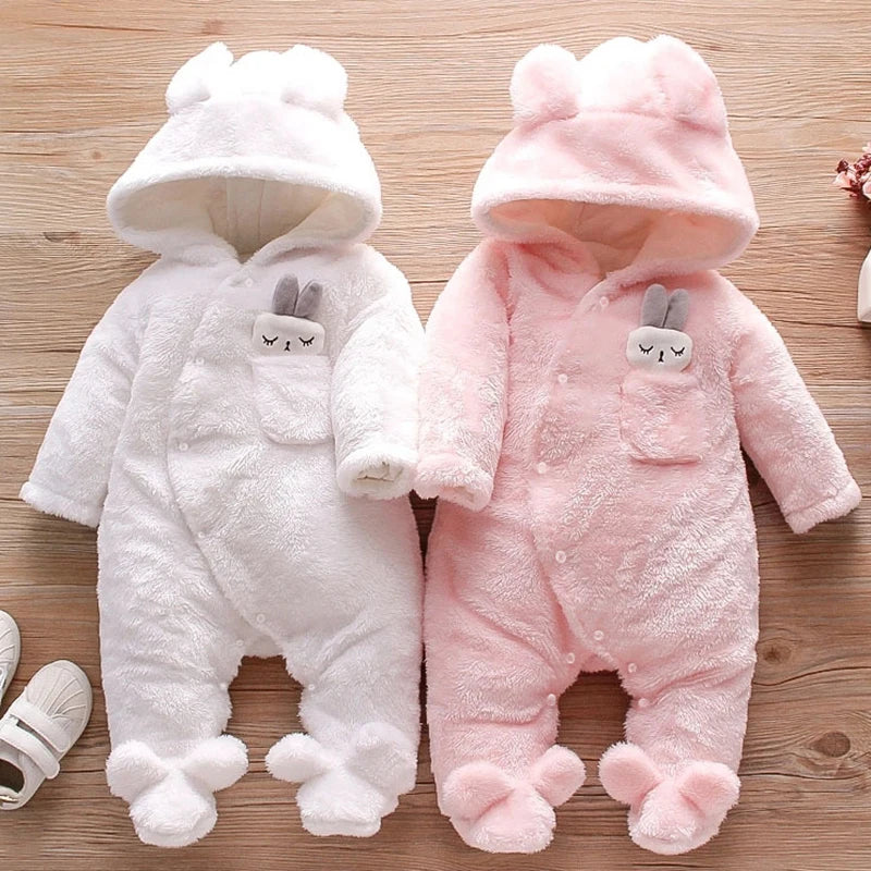 vêtements en coton en peluche pour bébé 0-2 ans