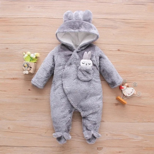 vêtements en coton en peluche pour bébé 0-2 ans