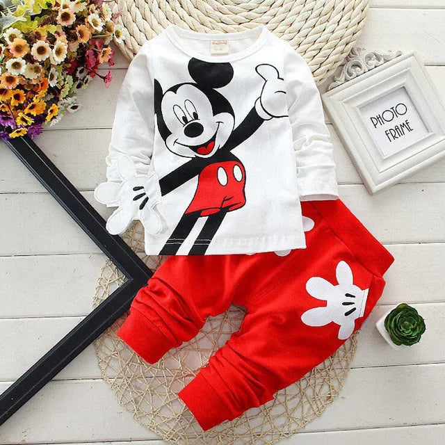 Ensemble de Vêtements Minnie pour Bébé Fille et Garçon